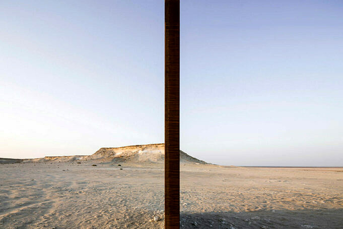 Richard Serra In Der Katar-Wüste